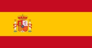 Spanische Nationalflagge mit Staatswappen, repräsentativ für beglaubigte Übersetzungen im Übersetzungsbüro LingoPlus.